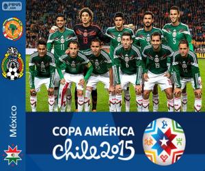 yapboz Meksika Copa America 2015